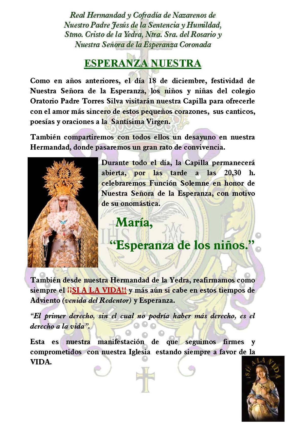 esperanzadelosniños